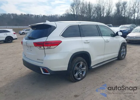 2019 Toyota Highlander Limited Platinum z USA, uszkodzony, nr VIN 5TDDZRFH9KS975105